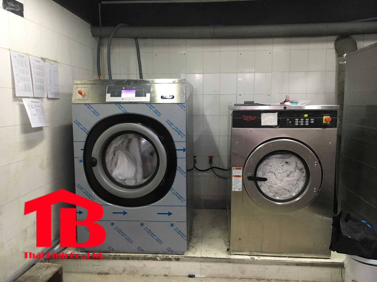 Bán máy giặt là công nghiệp tại Thái Bình