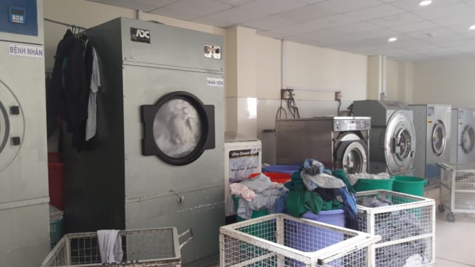 Máy giặt công nghiệp có quan trọng đối với bệnh viện
