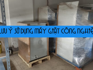lưu ý sử dụng máy giặt công nghiệp