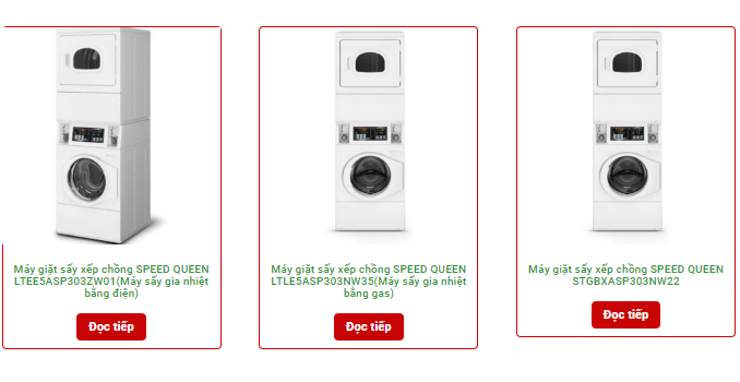 Máy giặt công nghiệp Speed Queen
